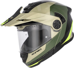 RIDER GRAPHIC HELMET, GREN/BROWN
