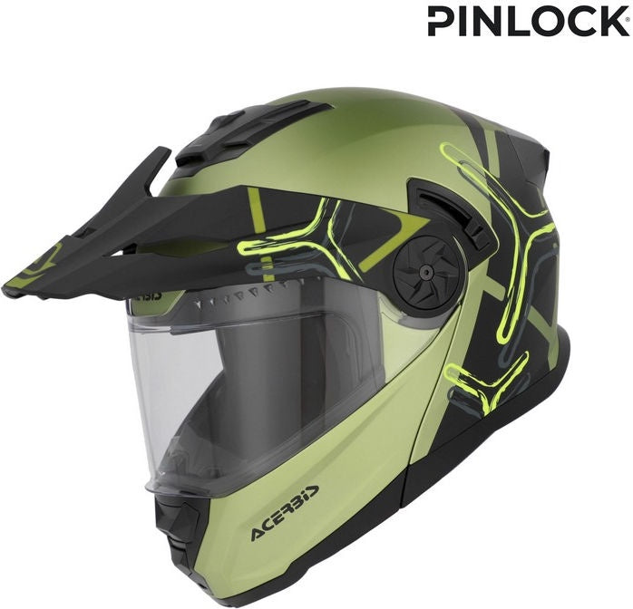 RIDER GRAPHIC HELMET, GREEN/BLACK