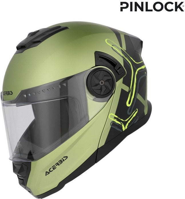 RIDER GRAPHIC HELMET, GREEN/BLACK