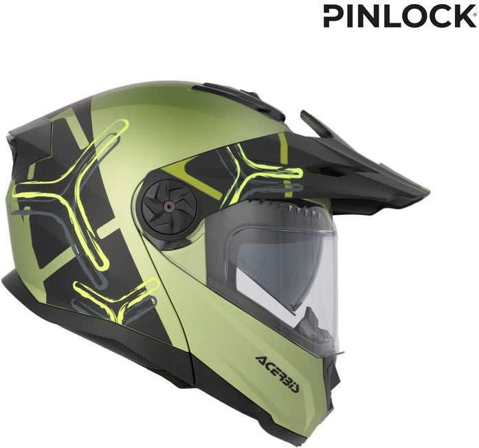 RIDER GRAPHIC HELMET, GREEN/BLACK