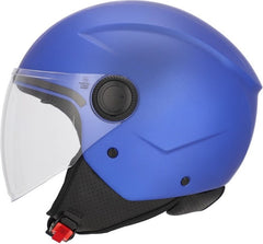 JET BREZZA METALLIC HELMET, BLUE
