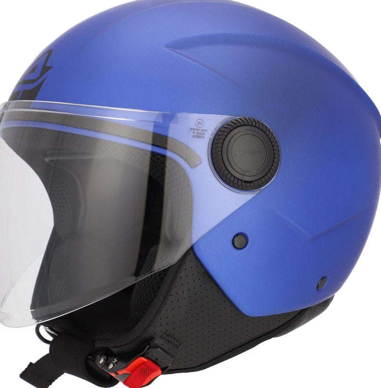 JET BREZZA METALLIC HELMET, BLUE