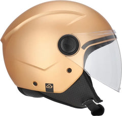 JET BREZZA METALLIC HELMET, BRONZE
