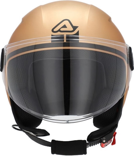 JET BREZZA METALLIC HELMET, BRONZE