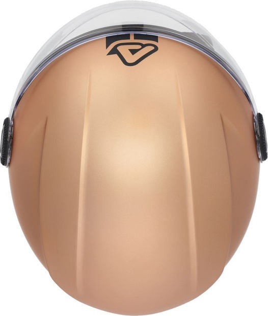 JET BREZZA METALLIC HELMET, BRONZE