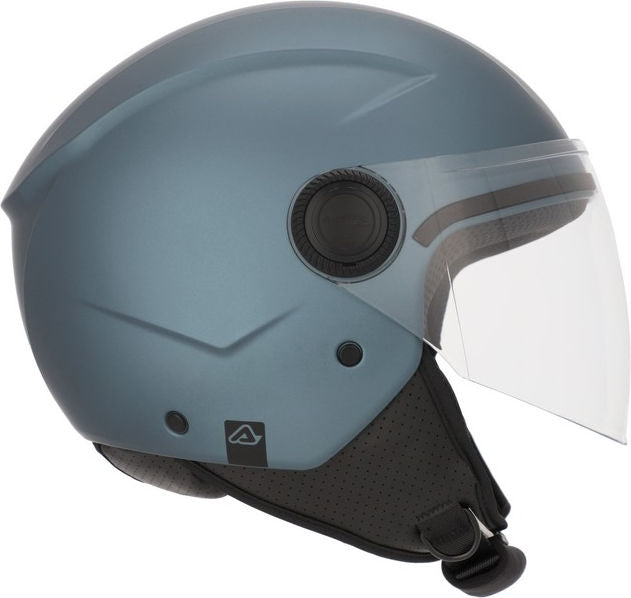 JET BREZZA METALLIC HELMET, DARK BLUE
