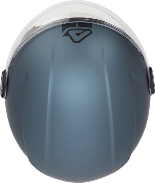 JET BREZZA METALLIC HELMET, DARK BLUE