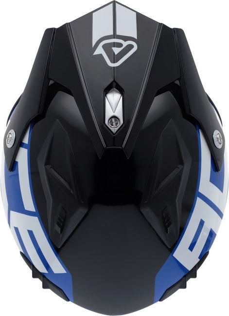 JET ARIA SPORT HELMET, WHITE/BLUE/RED