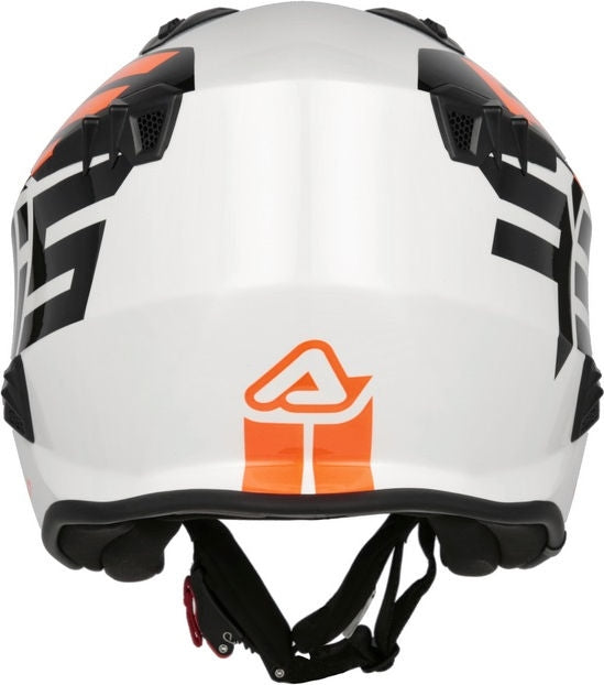 JET ARIA SPORT HELMET, WHITE/ORANGE