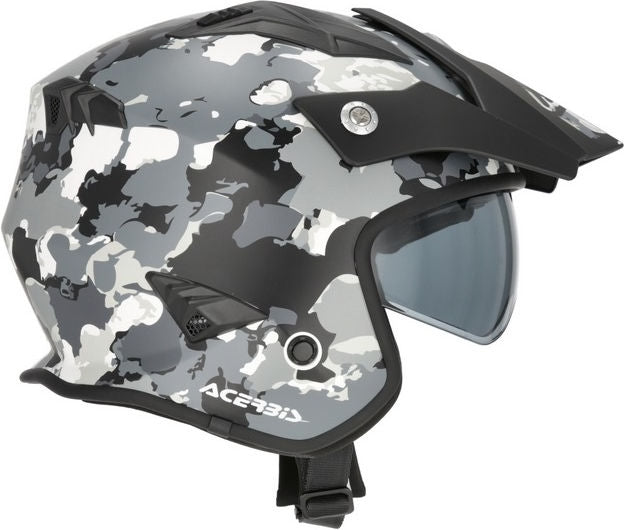 JET ARIA SPORT HELMET, GREY/BLACK