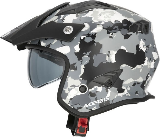 JET ARIA SPORT HELMET, GREY/BLACK