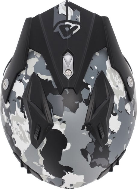 JET ARIA SPORT HELMET, GREY/BLACK