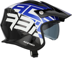 JET ARIA SPORT HELMET, BLACK/BLUE