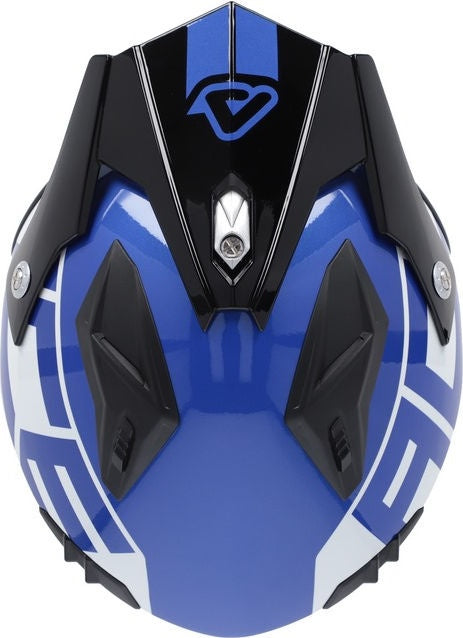 JET ARIA SPORT HELMET, BLACK/BLUE