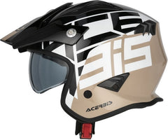 JET ARIA SPORT HELMET, BLACK/BROWN