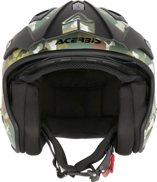 JET ARIA SPORT HELMET, GREN/BROWN, Size L