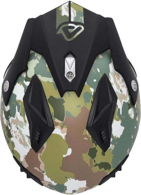 JET ARIA SPORT HELMET, GREN/BROWN, Size M