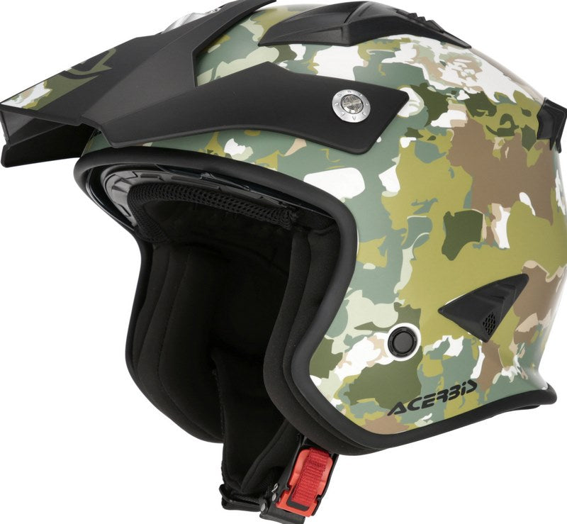 JET ARIA SPORT HELMET, GREN/BROWN, Size M