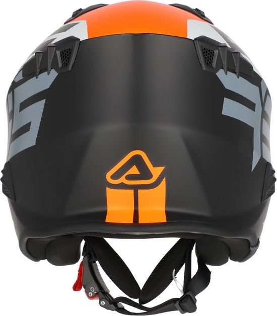 JET ARIA SPORT HELMET, ORANGE FLOU/BLACK
