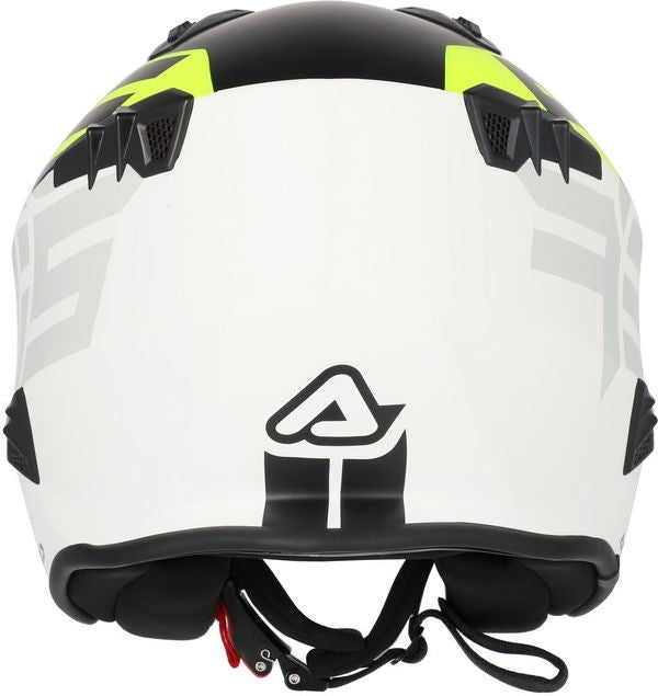 JET ARIA SPORT HELMET, BLACK/FLUO YELLOW