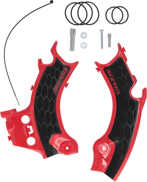 X-GRIP FRAME PROTECTOR, RED/BLACK