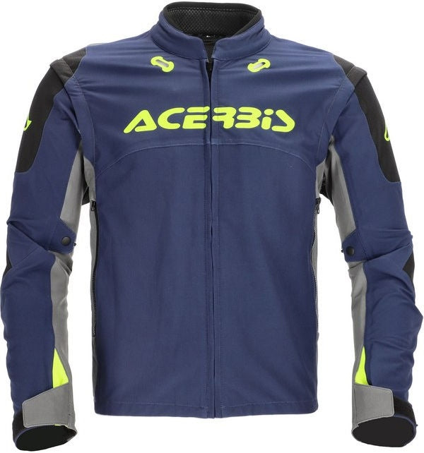 JACKET RALLY RACE, BLUE/YELLOW