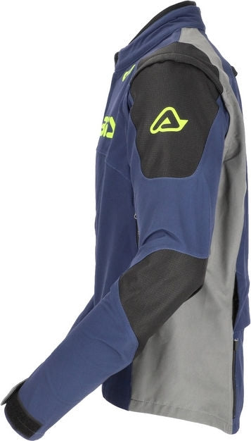 JACKET RALLY RACE, BLUE/YELLOW