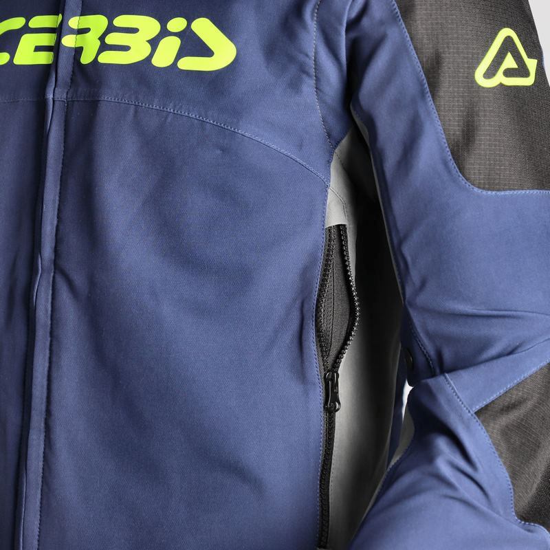 JACKET RALLY RACE, BLUE/YELLOW