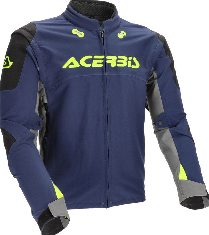 JACKET RALLY RACE, BLUE/YELLOW