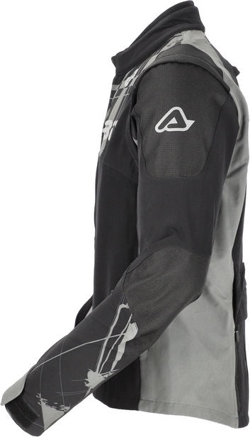 JACKET RALLY RACE, BLACK/GREY