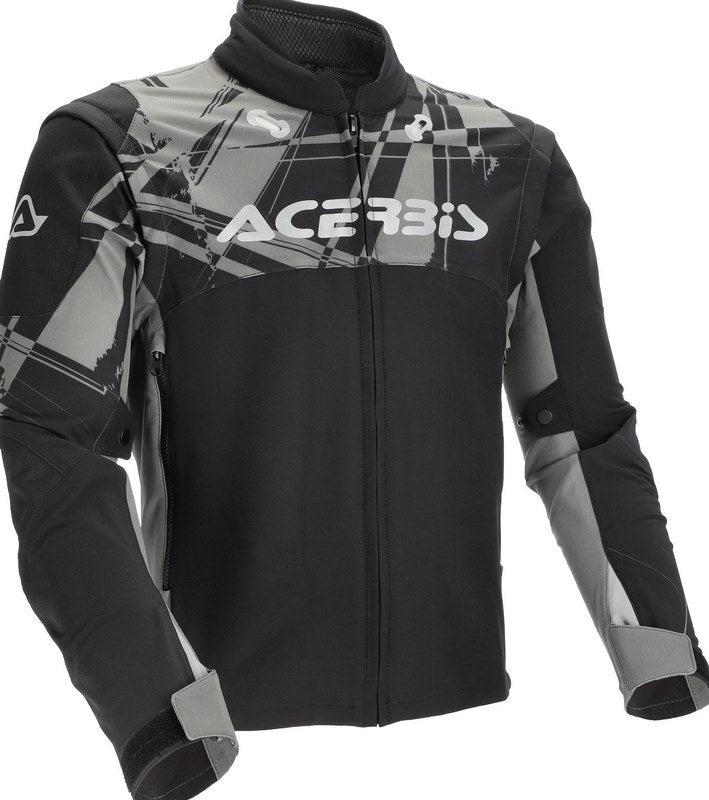 JACKET RALLY RACE, BLACK/GREY