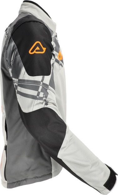 JACKET RALLY RACE MESH, ORANGE/GREY