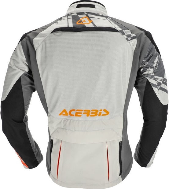 JACKET RALLY RACE MESH, ORANGE/GREY