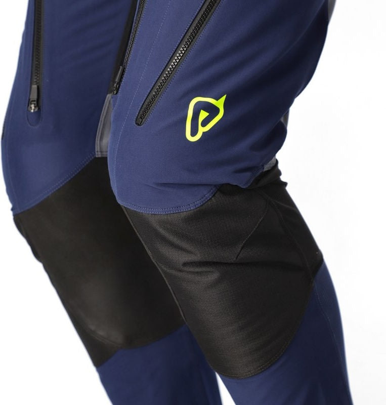 PANTS RALLY RACE IN, BLUE/YELLOW