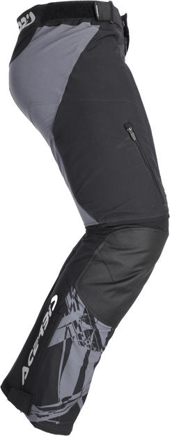 PANTS RALLY RACE OVER, BLACK/GREY