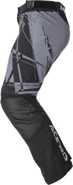 PANTS RALLY RACE OVER, BLACK/GREY
