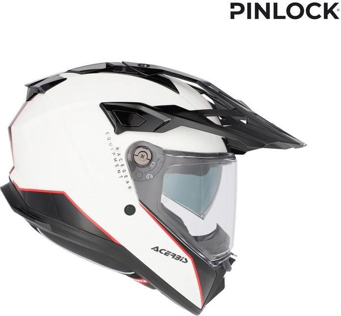 ATTACK HELMET, WHITE/BLACK