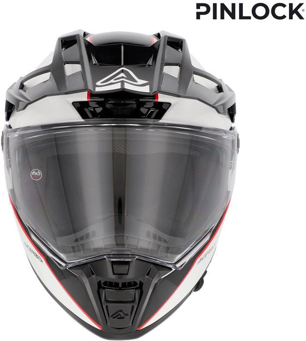 ATTACK HELMET, WHITE/BLACK