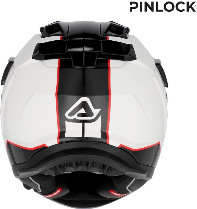 ATTACK HELMET, WHITE/BLACK