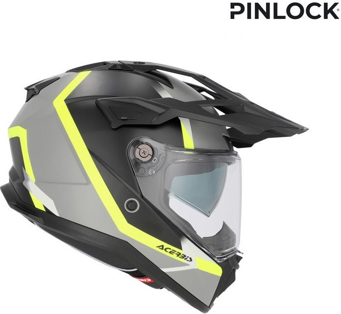 ATTACK HELMET, BLACK/FLUO YELLOW