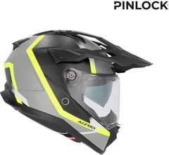 ATTACK HELMET, BLACK/FLUO YELLOW