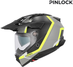 ATTACK HELMET, BLACK/FLUO YELLOW