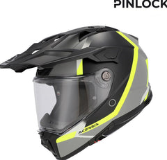 ATTACK HELMET, BLACK/FLUO YELLOW