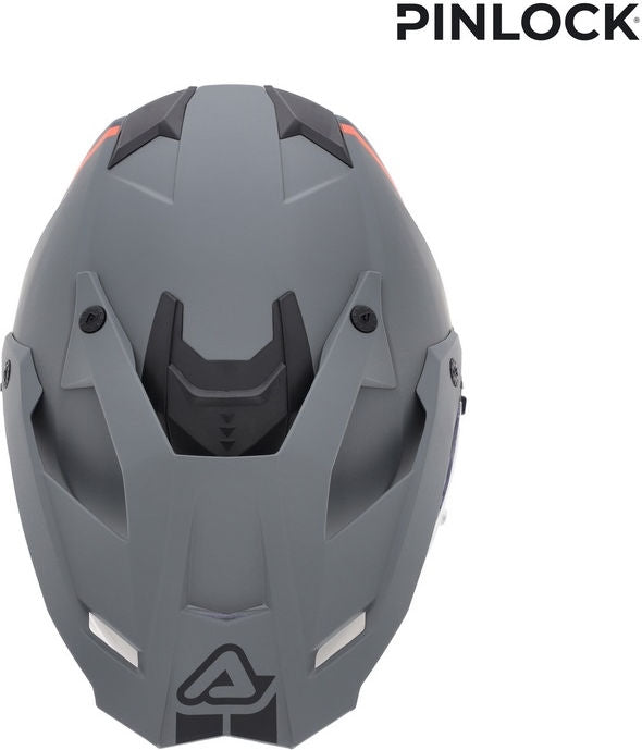 ASSAULT GRAPHIC HELMET, BLACK/FLUORESCENT ORANGE