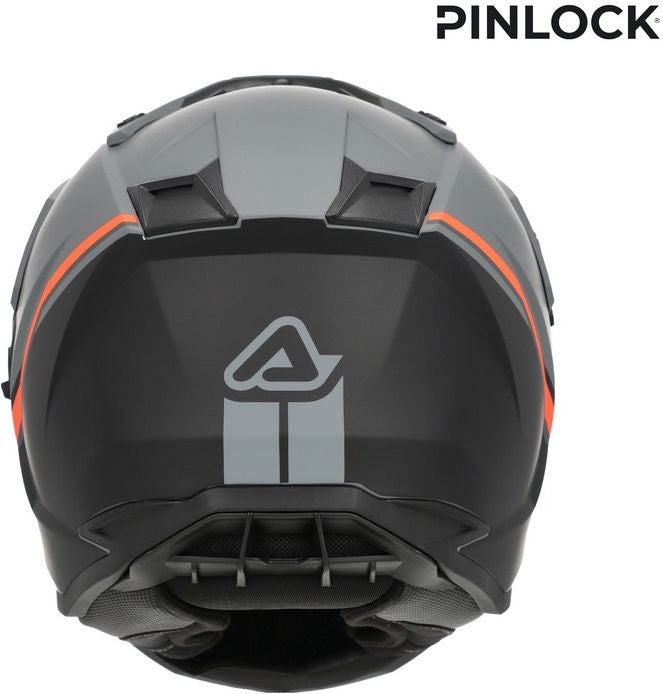 ASSAULT GRAPHIC HELMET, BLACK/FLUORESCENT ORANGE