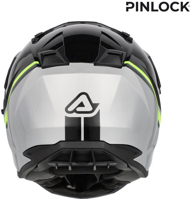 ASSAULT GRAPHIC HELMET, BLACK/FLUO YELLOW