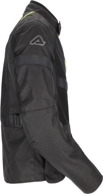 JACKET RAMSEY VENTED LONG, BLACK/YELLOW