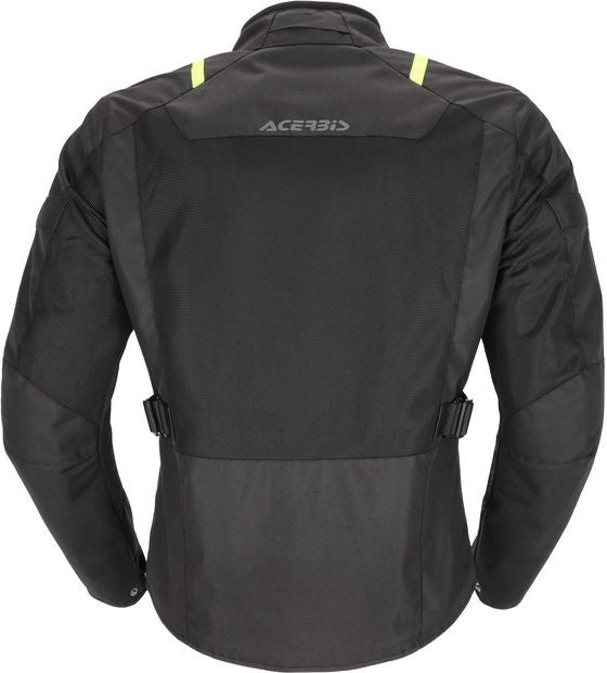 JACKET RAMSEY VENTED LONG, BLACK/YELLOW