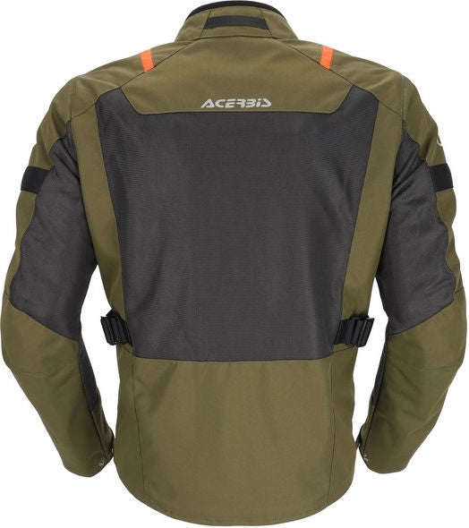 JACKET RAMSEY VENTED LONG, GREEN/ORANGE