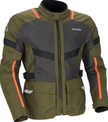 JACKET RAMSEY VENTED LONG, GREEN/ORANGE